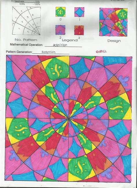 modulo art|MODULO ART CIRCULAR KALEIDOSCOPE GRID .
